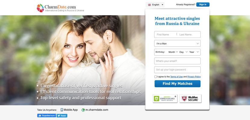 charmdate registration