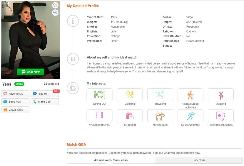latam date profile